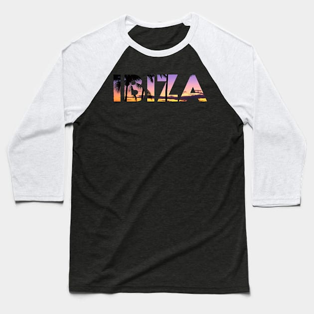 Ibiza trip vacation gifts. Perfect present for mother dad friend him or her Baseball T-Shirt by SerenityByAlex